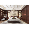 Holike Customized Bedroom Furniture Classical Luxury MDF PVC Wardrobe